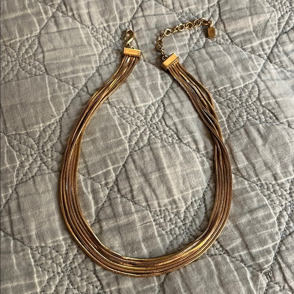 Givenchy Jewelry - Authentic Vintage GIVENCHY Gold Multi-Chain Collar Necklace